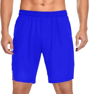 Black Athletic Shorts for Men with Pockets and Liners Quick Dry Running Workout Shorts S Black
