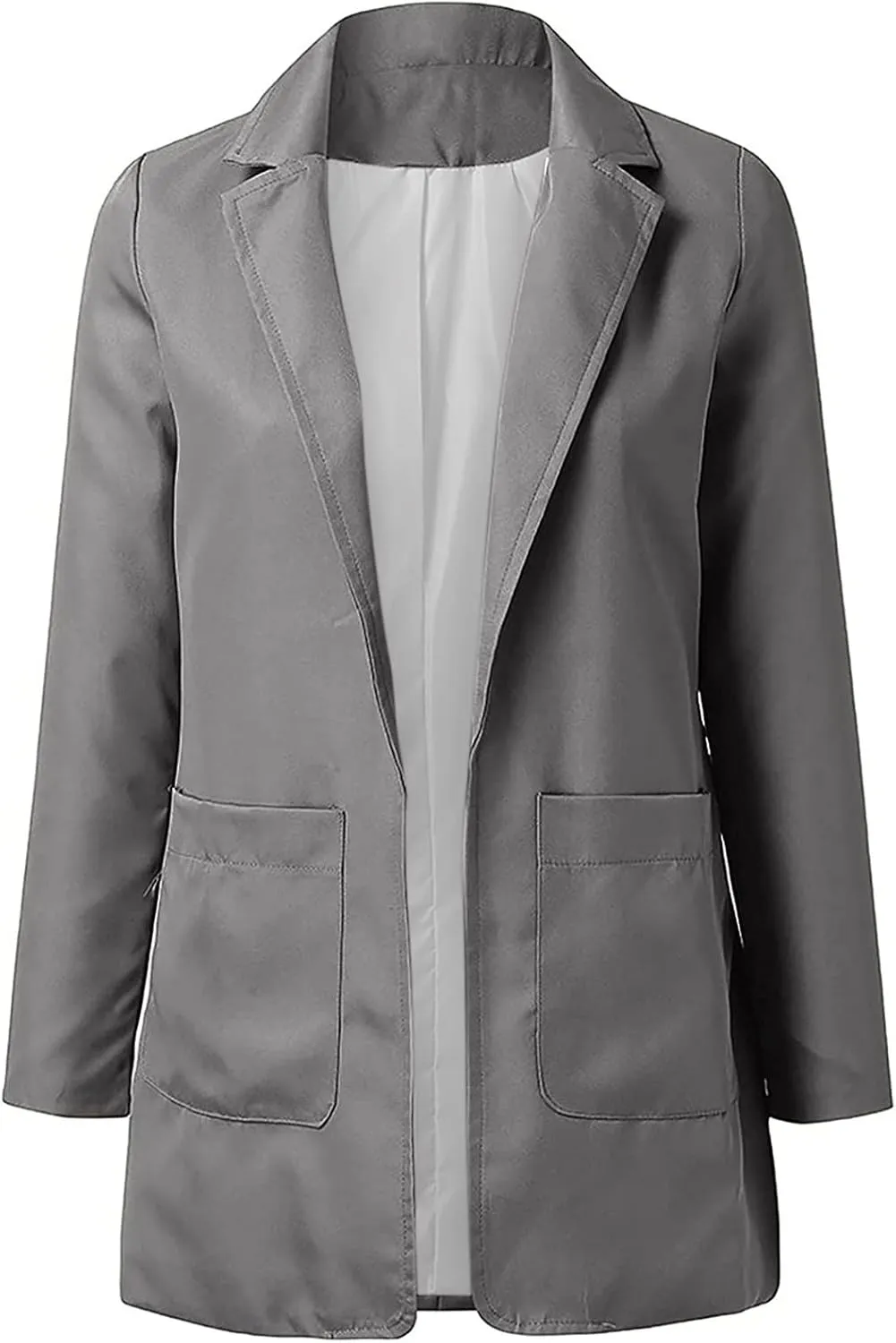 Blazers for Women Business Casual Button Work Office Jackets Blazer Open Front Long Sleeve Lapel Jacket Outfit
