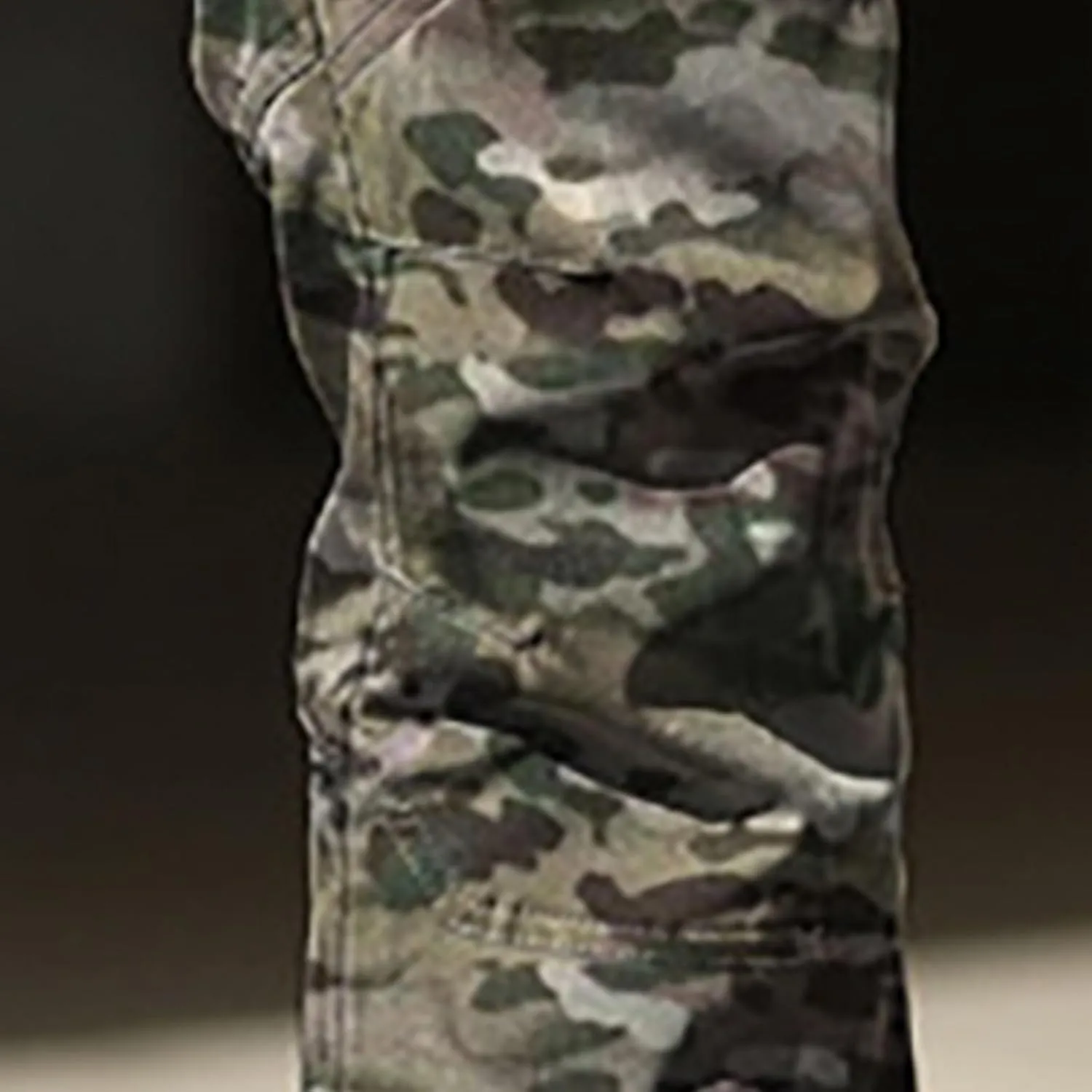 Cargo Pants for Men Camouflage Multi Pockets Elastic Waistband Trousers Fitness Training Work Casual Loose Fit Pants