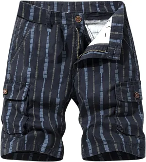 Cargo Work Shorts for Men Loose Fit Cotton Cargo Shorts Casual Work Utility Shorts Athletic Workout Trendy Clothes