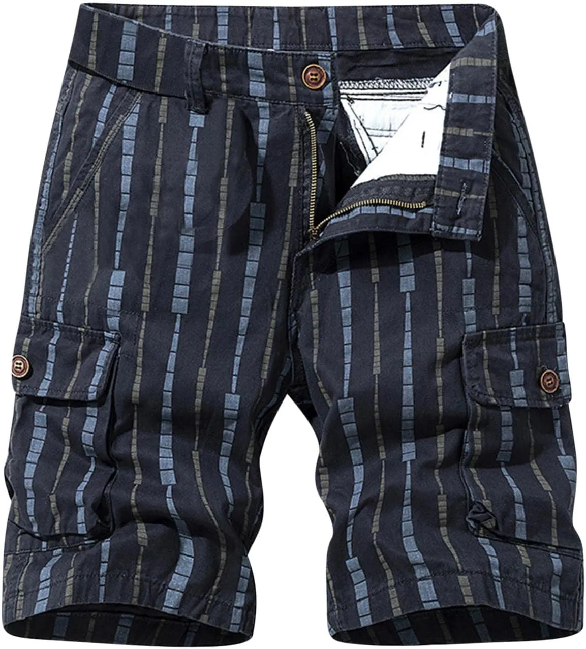 Cargo Work Shorts for Men Loose Fit Cotton Cargo Shorts Casual Work Utility Shorts Athletic Workout Trendy Clothes