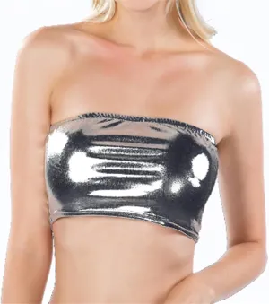 Club Wetlook Tube Tops for Women 2025 Off Shoulder Tank Sexy Bandeau Tops Going Out Solid Color Strapless Outfits Y2K