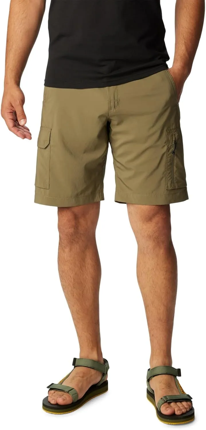 Columbia Men's Silver Ridge Utility Cargo Short, Stone Green, 44