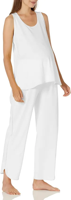 Cosabella womens Florida Lounge Maternity Tank Top & Pant SetPajama Set