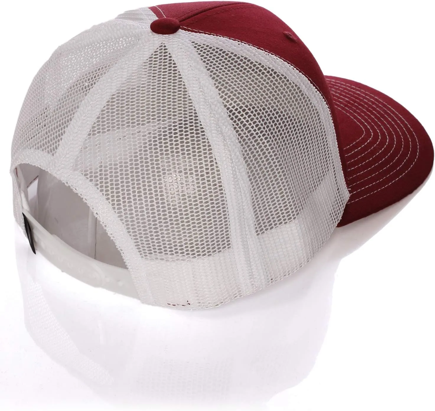 Daxton Classsic Baseball Trucker Hat Old English A to Z Letters Numbers Structured Mid Profile Cap