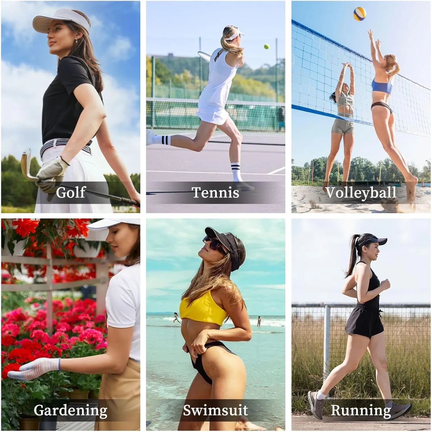 Eat Sleep Aquariums Sun Visor Sports Adjustable Visors Sport Wear Athletic Golf Hat for Men Women