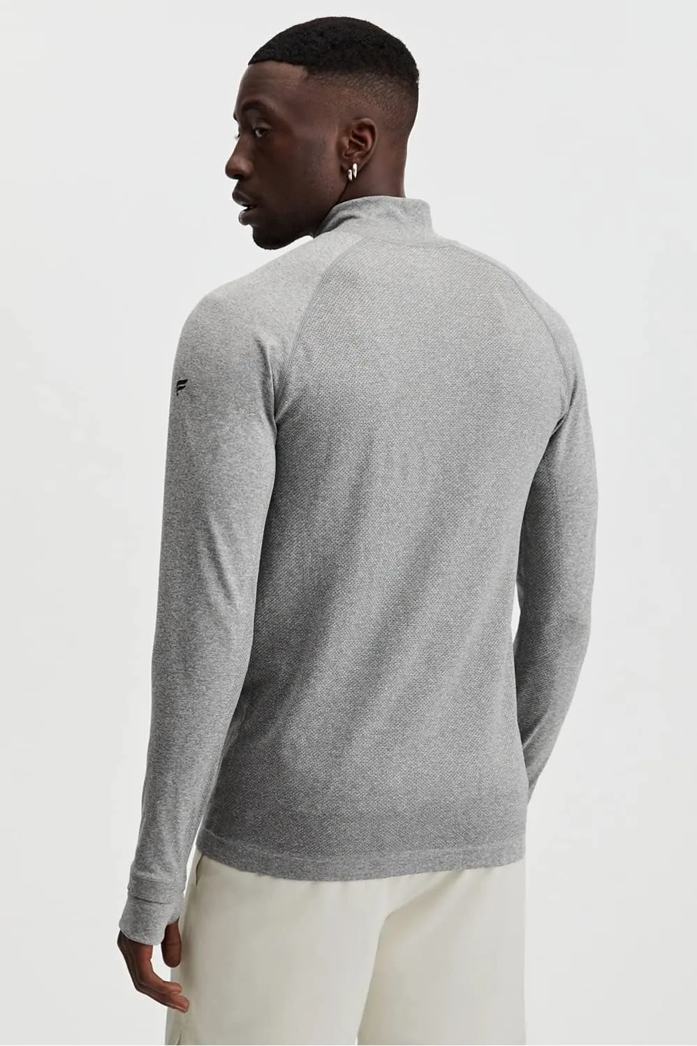 Fabletics Men's The Training Day 1/4 Zip, Training, Performance, Athletic, Breathable, 4-Way Stretch