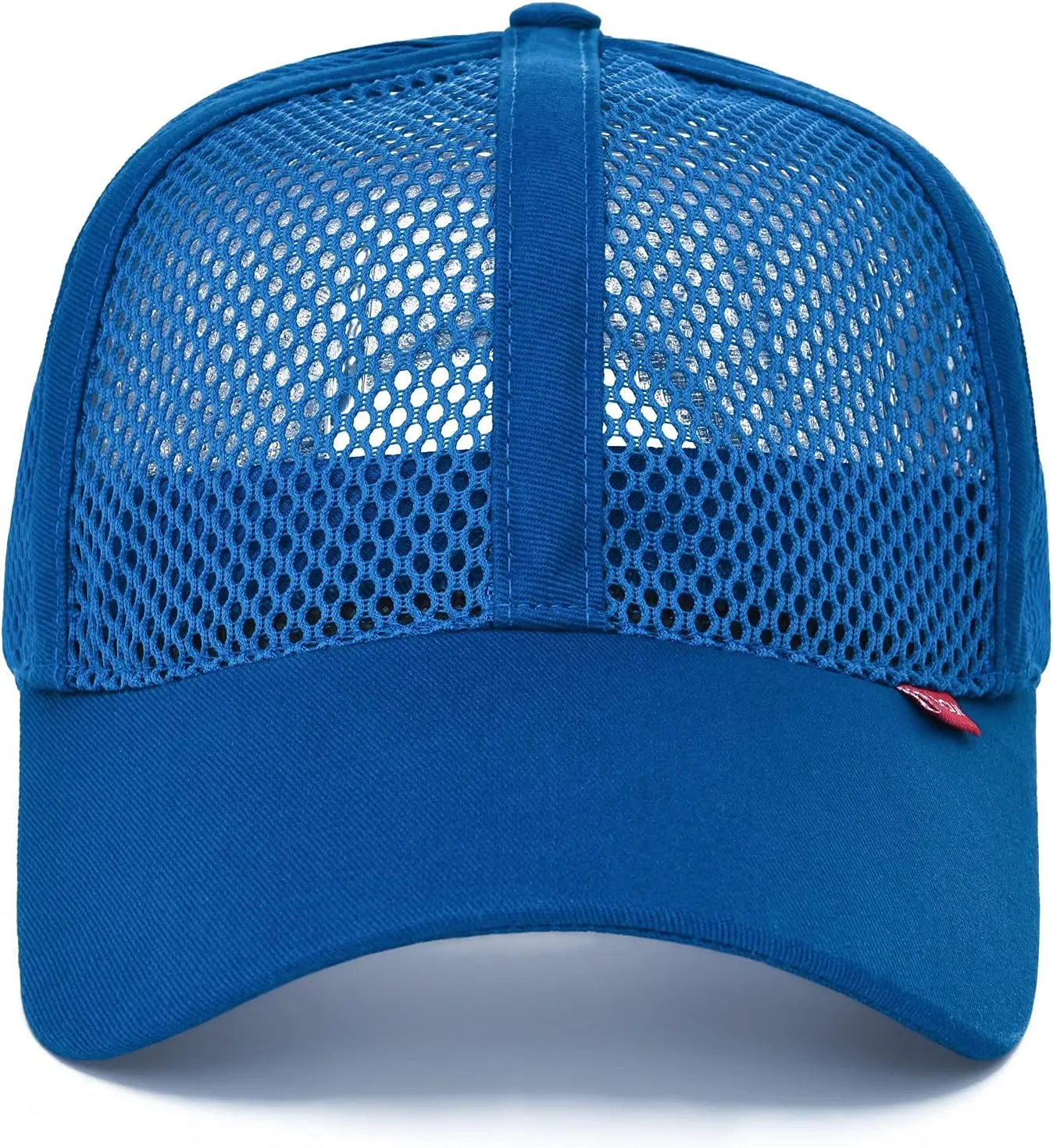 FEICUI Men Mesh Trucker Baseball Cap Adjustable 6-Panel Hat Outdoor Sports Wear
