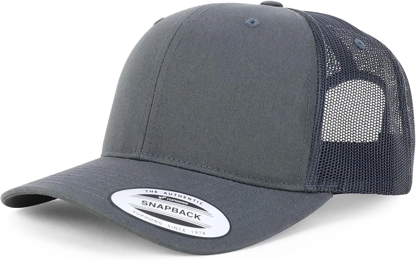 Flexfit Oversize XXL Structured Blank 6 Panel Retro Trucker Mesh Cap