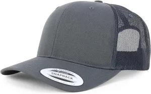 Flexfit Oversize XXL Structured Blank 6 Panel Retro Trucker Mesh Cap