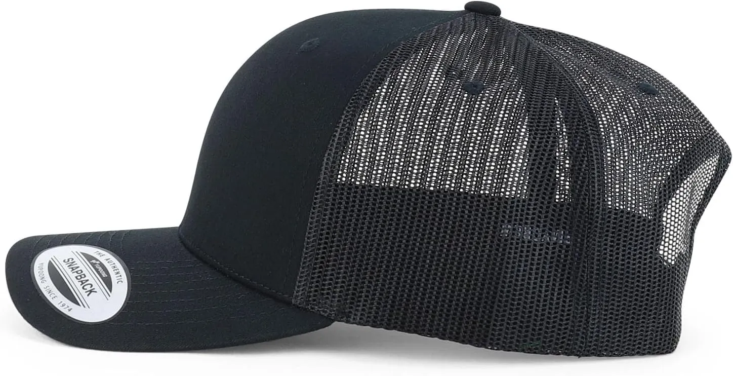 Flexfit Oversize XXL Structured Blank 6 Panel Retro Trucker Mesh Cap
