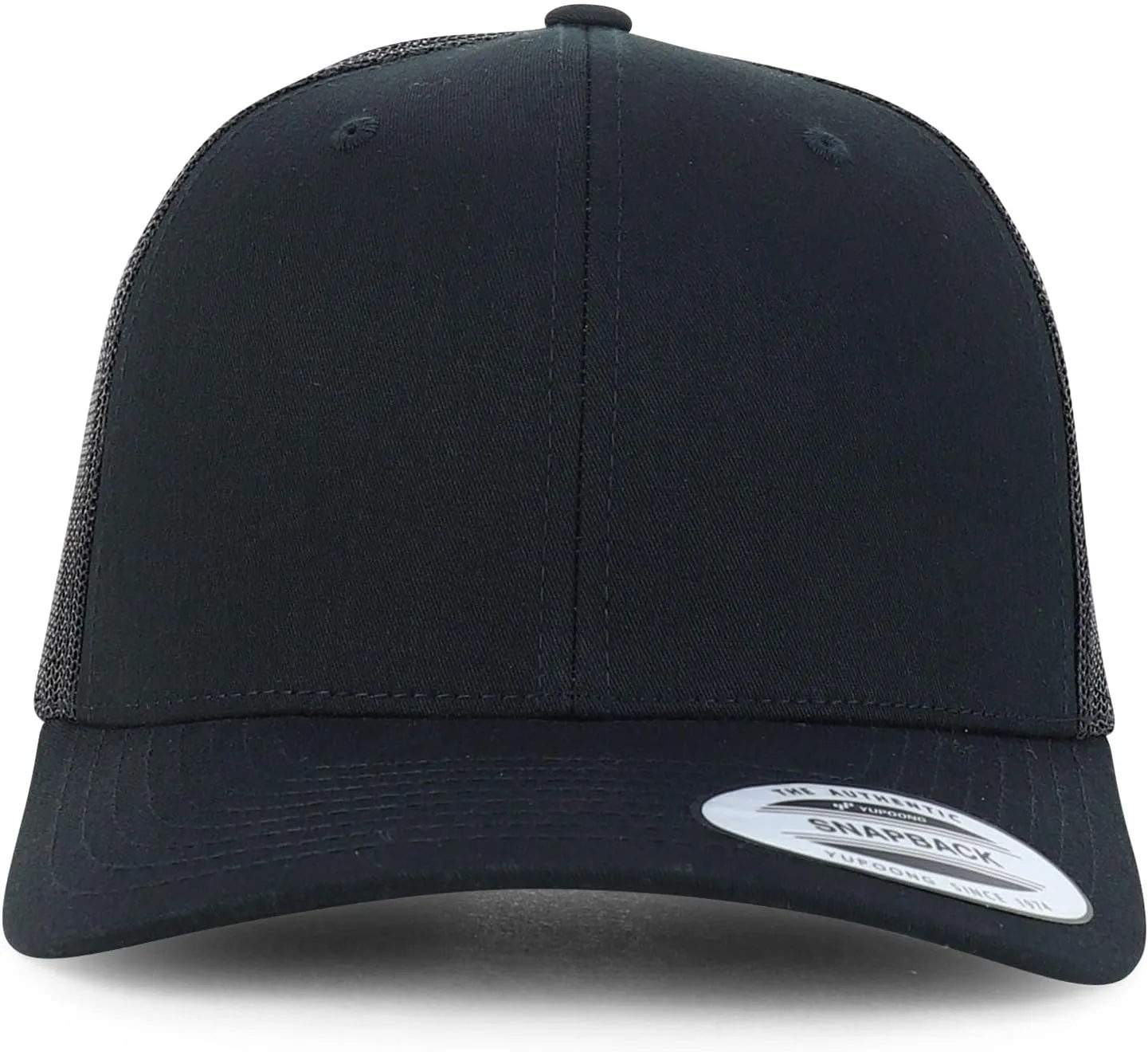 Flexfit Oversize XXL Structured Blank 6 Panel Retro Trucker Mesh Cap