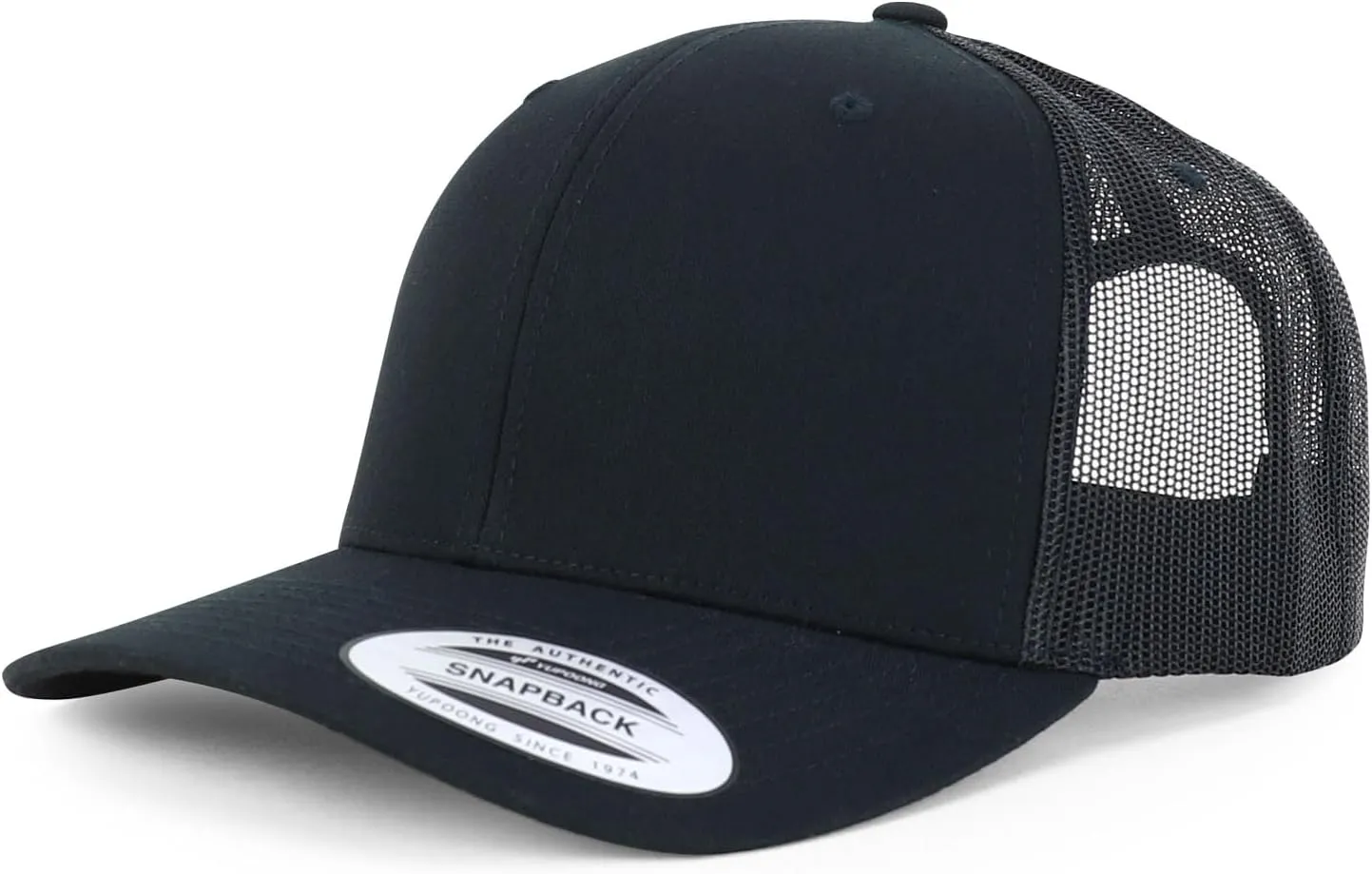 Flexfit Oversize XXL Structured Blank 6 Panel Retro Trucker Mesh Cap