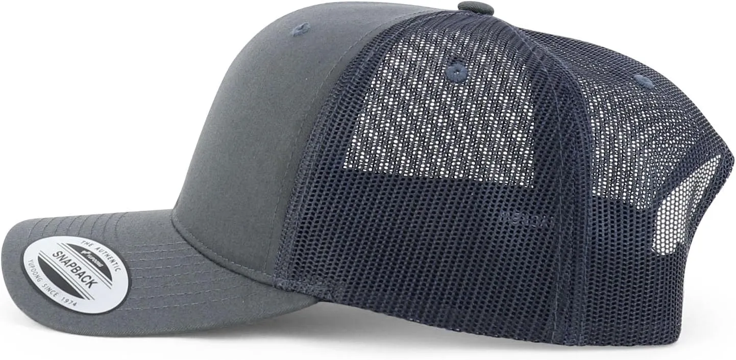 Flexfit Oversize XXL Structured Blank 6 Panel Retro Trucker Mesh Cap