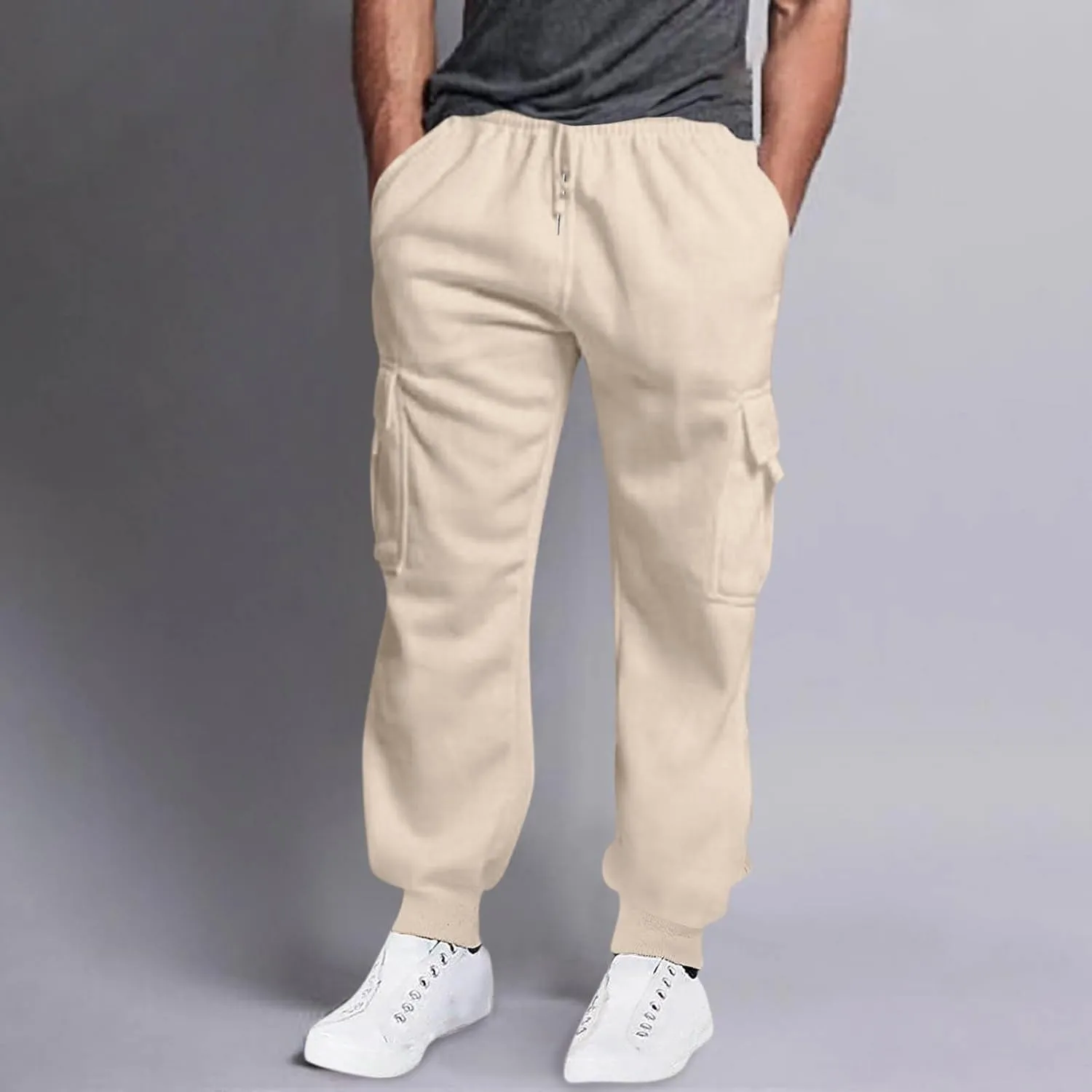 Graphic Pants for Men Men's Padded Drawstring Sweatpants Jogging Sweatpants High Comfort Small Leg Training Track
