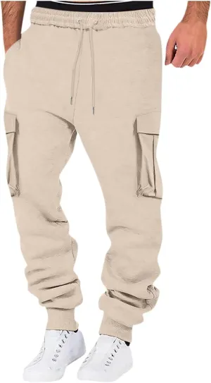 Graphic Pants for Men Men's Padded Drawstring Sweatpants Jogging Sweatpants High Comfort Small Leg Training Track