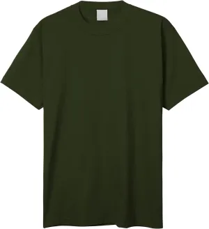 Hat and Beyond Mens Super Max Heavyweight Cotton T Shirt Solid Short Sleeve Tee S-5XL