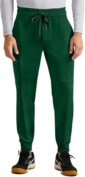 Healing Hands Men's Scrub Pant Nolen Jogger with 6 Pocket, Moisture Wicking, 360° Stretch & Recycled Fibers 9172
