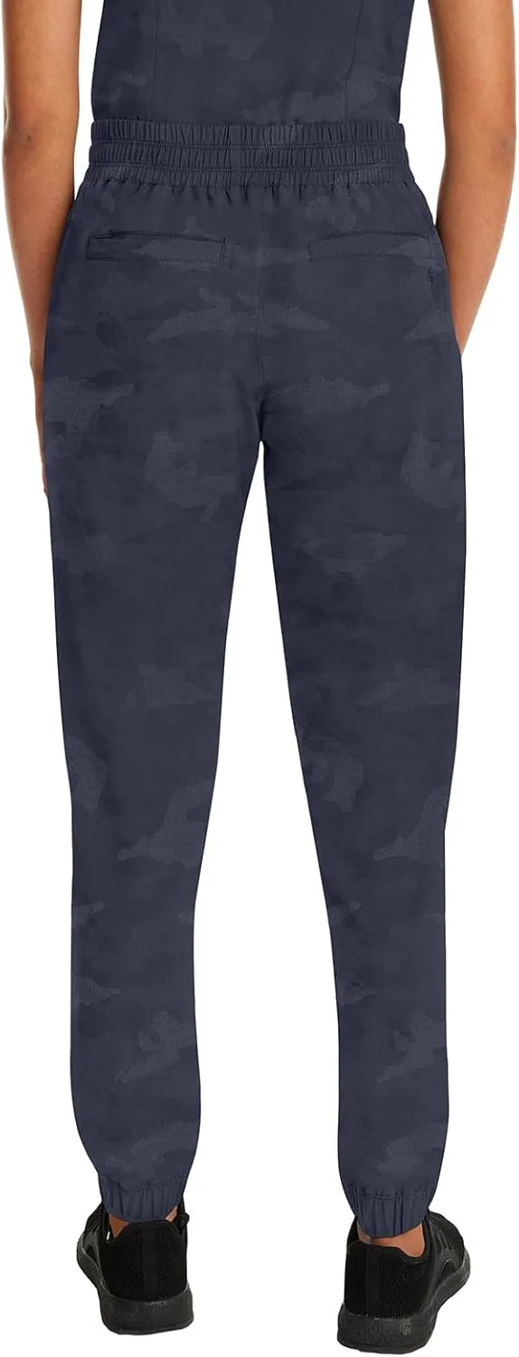 Healing Hands Scrub for Women Cargo Jogger Pants with Drawstring Waistband,360° Stretch Fabric, and Elastic Leg Cuff 9350