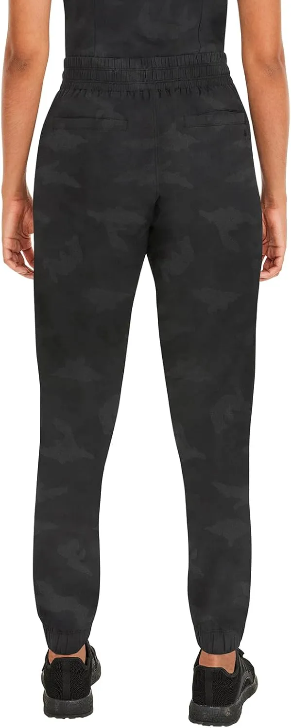 Healing Hands Scrub for Women Cargo Jogger Pants with Drawstring Waistband,360° Stretch Fabric, and Elastic Leg Cuff 9350