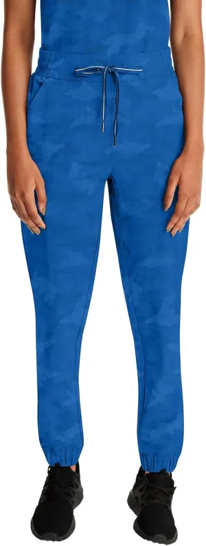 Healing Hands Scrub for Women Cargo Jogger Pants with Drawstring Waistband,360° Stretch Fabric, and Elastic Leg Cuff 9350