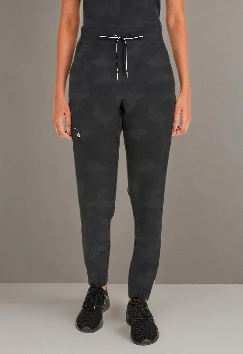 Healing Hands Scrub for Women Cargo Jogger Pants with Drawstring Waistband,360° Stretch Fabric, and Elastic Leg Cuff 9350