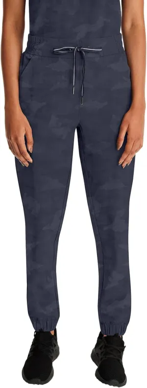 Healing Hands Scrub for Women Cargo Jogger Pants with Drawstring Waistband,360° Stretch Fabric, and Elastic Leg Cuff 9350