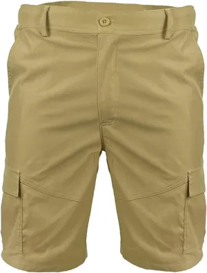 Lu's Chic Men's Cargo Shorts Mid Rise Cargo Shorts Cotton Casual Summer Mid Thigh Streetwear