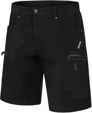 MAGCOMSEN Men's Hiking Shorts 5 Pockets Ripstop, Quick Dry, Summer Athletic Shorts for Workout, Hiking, Cycling