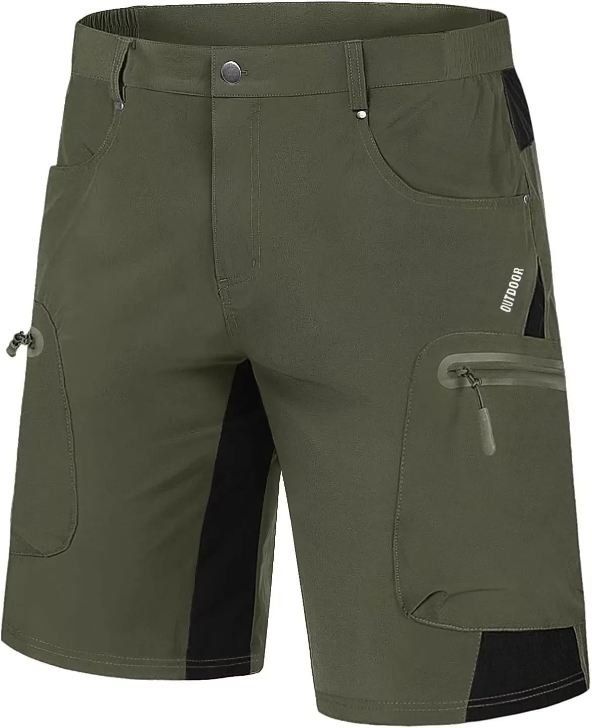 MAGCOMSEN Men's Hiking Shorts 5 Pockets Ripstop, Quick Dry, Summer Athletic Shorts for Workout, Hiking, Cycling