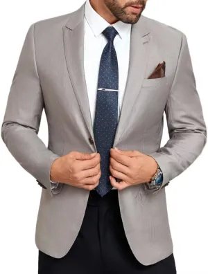 Men's Blazers Sport Coats Slim Fit Dinner Party Suit Jacket for Wedding Business Casual Coat