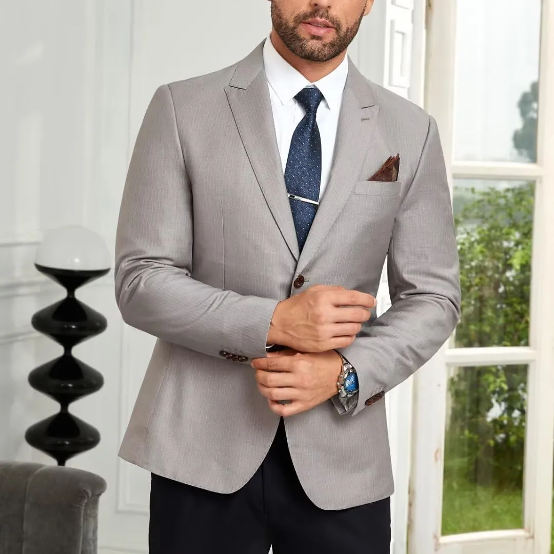 Men's Blazers Sport Coats Slim Fit Dinner Party Suit Jacket for Wedding Business Casual Coat