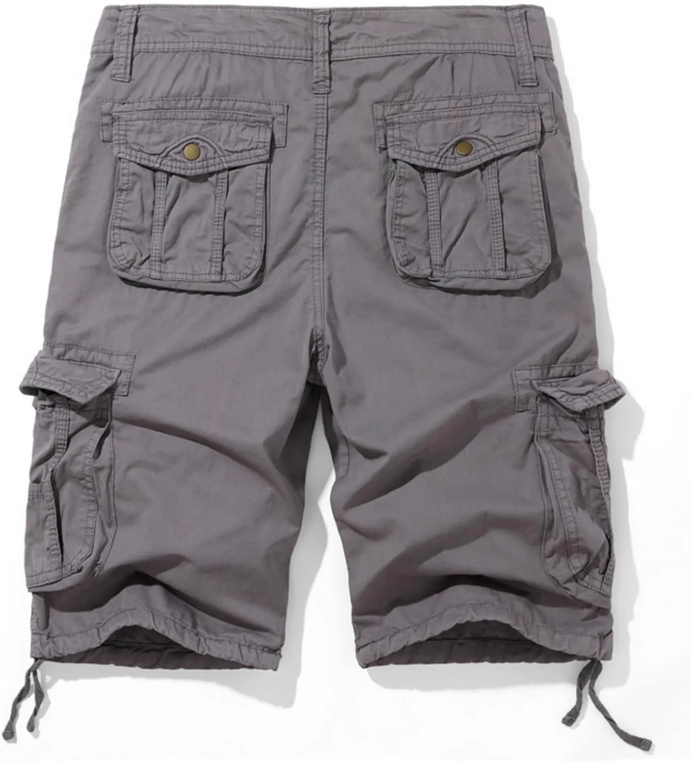 Men's Cargo Shorts Utility Work Shorts Cotton 6 Pockets Outdoor Hiking Shorts