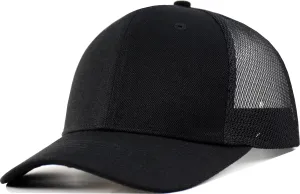 Men's Classics Trucker Hat(M-L/XL,XXL)-Blank Structured Baseball Cap,Adjustable/Mesh Snapback Hats