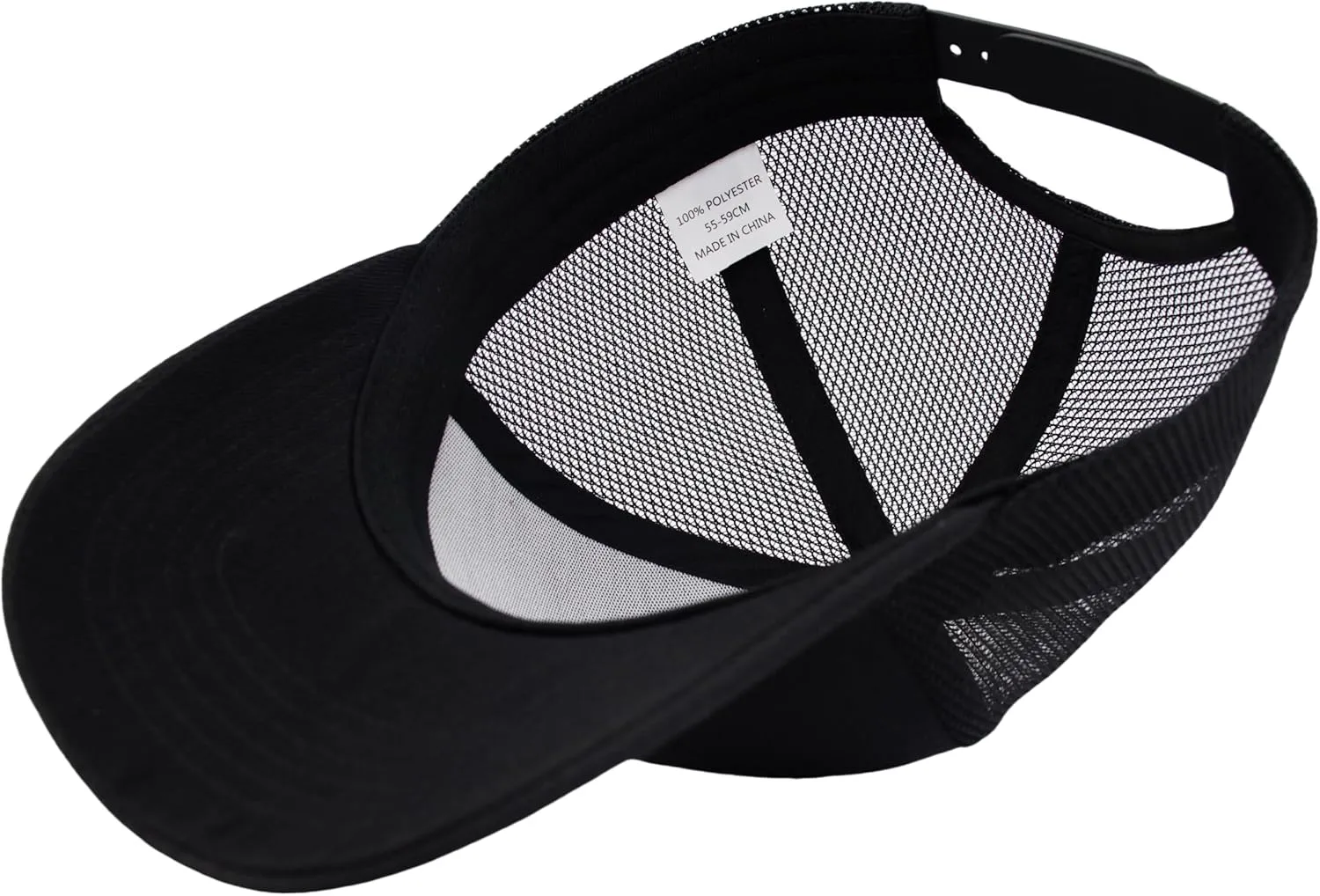 Men's Classics Trucker Hat(M-L/XL,XXL)-Blank Structured Baseball Cap,Adjustable/Mesh Snapback Hats