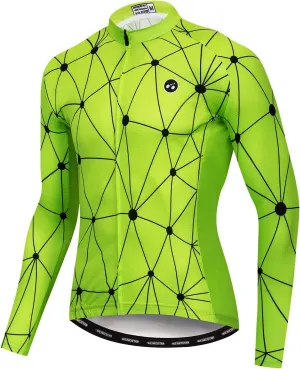 Men's Cycling Jersey Long Sleeve Sports Wear Bicycle Cycle Bike Shirt Top