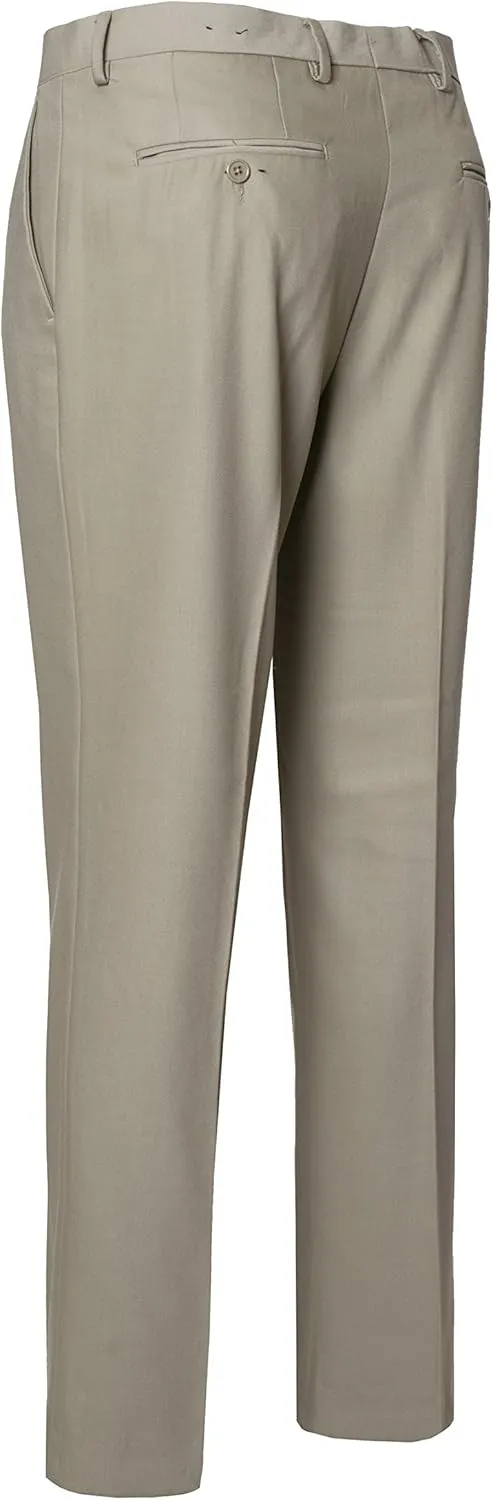 Men's Premium Slim Fit Flat Front Dress Pants - Many Colors