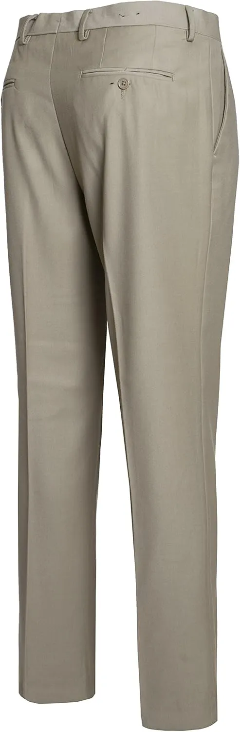 Men's Premium Slim Fit Flat Front Dress Pants - Many Colors