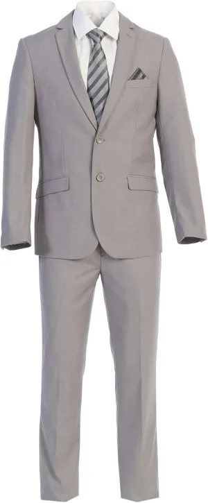 Men's Slim Fit Two Button Three Piece Suit - Many Colors