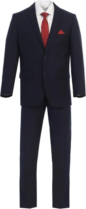Men's Slim Fit Two Button Three Piece Suit - Many Colors