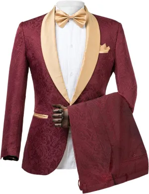 Men's Suits Slim Fit Tuxedos for Men Prom Casual Wedding Party