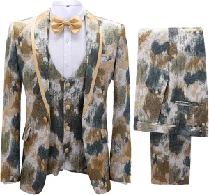 Men's Suits Slim Fit Tuxedos for Men Prom Casual Wedding Party