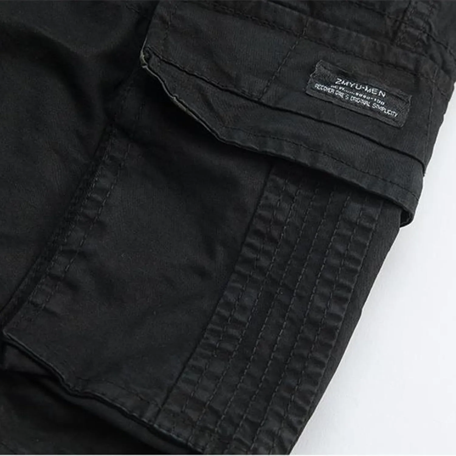 Muscularfit Mens Drawstring Shorts Summer Casual Cotton Elastic Waist Multi Pockets Cargo Shorts Fashion Work Utility Shorts