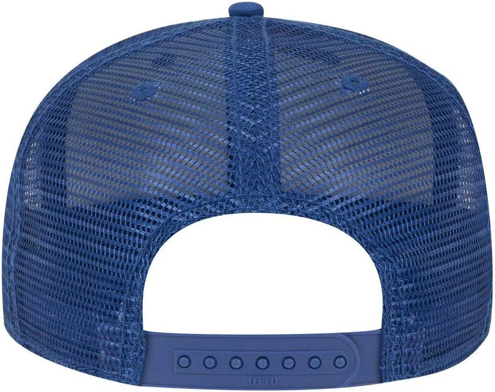 OTTO SNAP Hawaiian Pattern Square Flat Visor 6 Panel Pro Style Snapback Hat