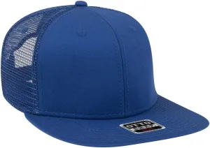 OTTO SNAP Hawaiian Pattern Square Flat Visor 6 Panel Pro Style Snapback Hat