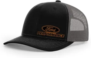 Peterbilt Truck Logo Laser Engraved Leather Patch Richardson 112 Snapback Trucker Hat Cap