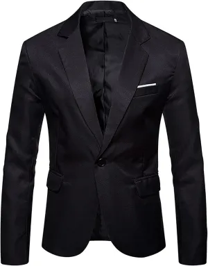 Premium Suit for Men's Fashion Cardigans Blazer Dress Business Tuxedo Slim Dress Coat Jacket for Wedding Party