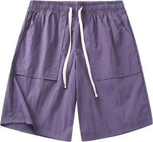 Shorts Men Summer Casual Quarter Pants Beach Pants Nylon Shorts Men Running Shorts