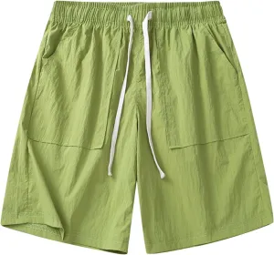 Shorts Men Summer Casual Quarter Pants Beach Pants Nylon Shorts Men Running Shorts