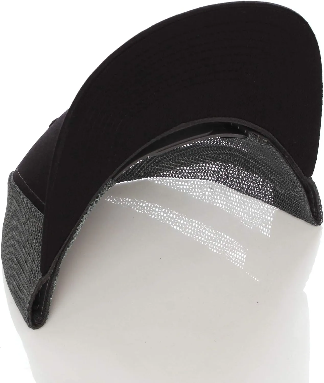 Structured Trucker Mesh Hat Custom Colors Letter F Initial Baseball Mid Profile